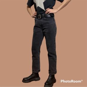 Broken-in Faded Regular Fit Denim Jeans 29x30